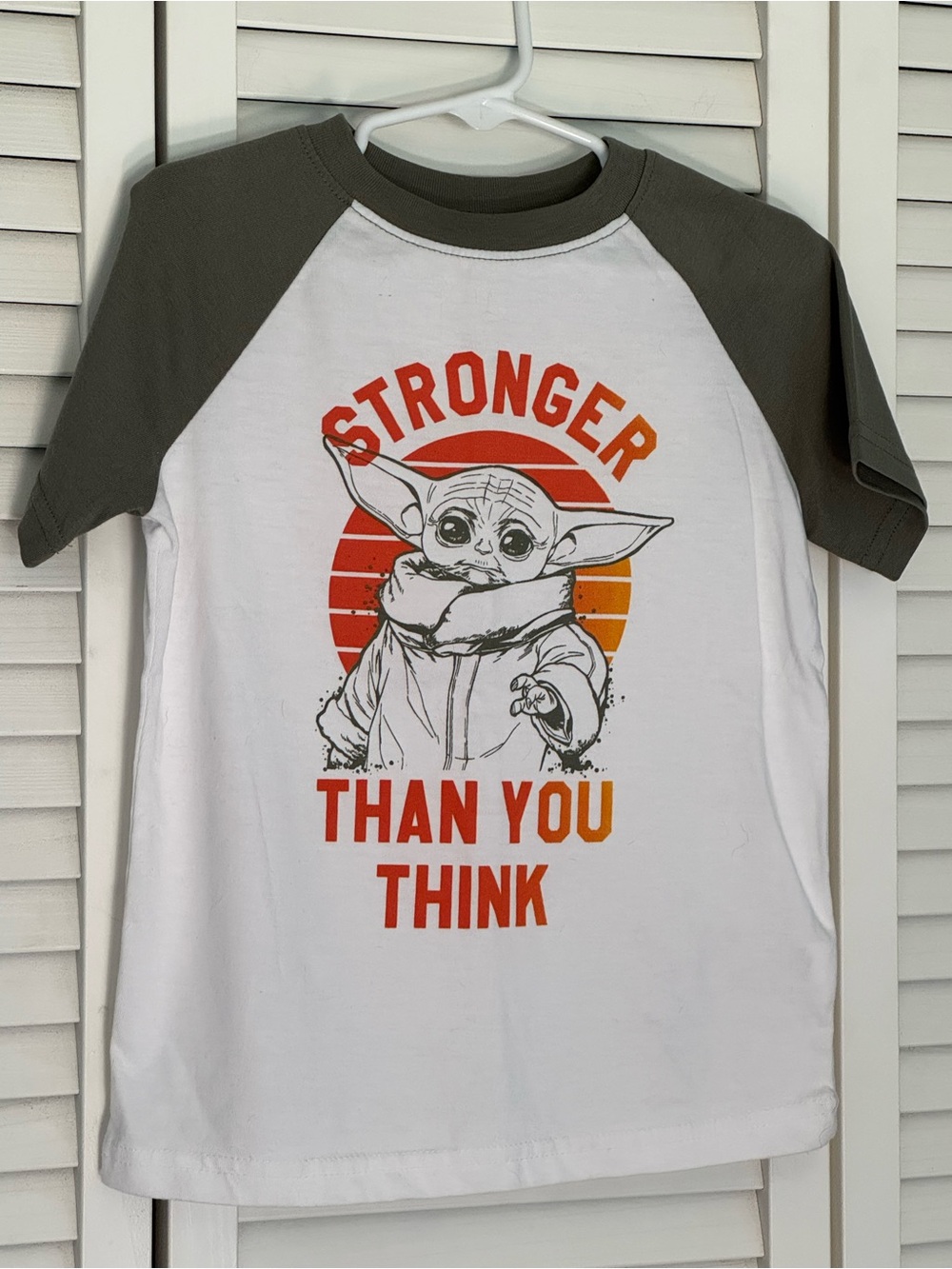 Star Wars Yoda 'Stronger Than You Think' tee